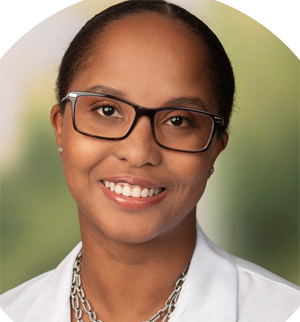 Dra. Daphne P. Bazile, Directora Médica de Obstetricia y Ginecología de Bon Secours Richmond Medical Group